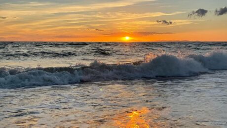 Sonnenuntergang am Strand