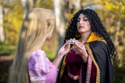 Cosplay Rapunzel Fumetto