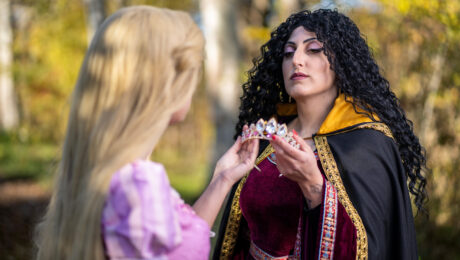Cosplay Rapunzel Fumetto